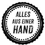Schriftzug: Alles aus einer Hand